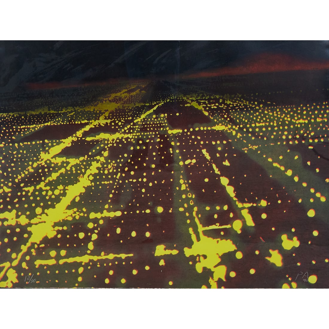 Peter Alexander, Lancaster, Colored Lithograph (1 of 4)
