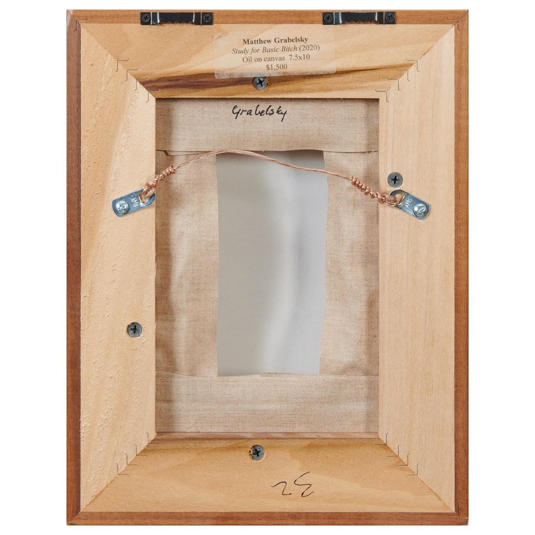 Matthew Grabelsky, Basic Bitch, Oil on Canvas - 4