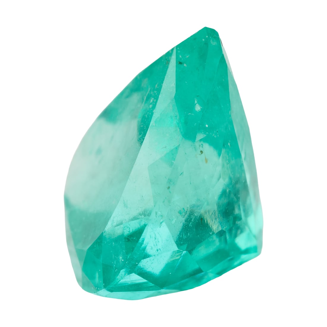 Unmounted Pear-cut Emerald - 3