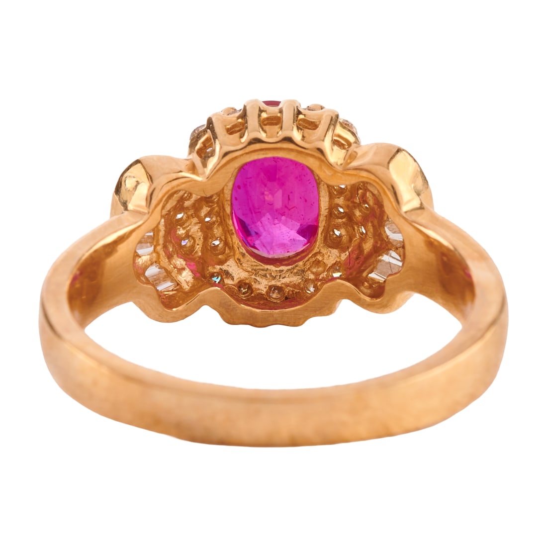 Effy Ruby, Diamond, 14k Yellow Gold Ring - 4