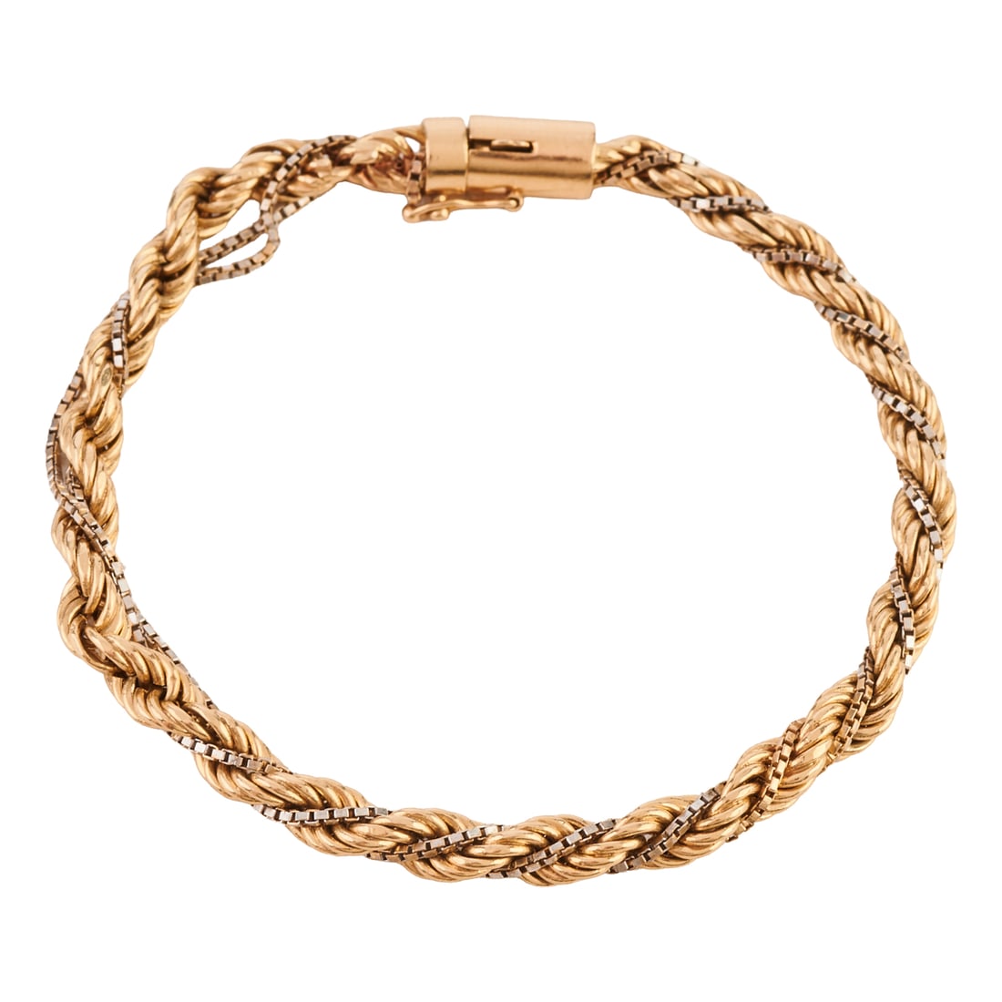 Two 14k Gold Bracelets - 2