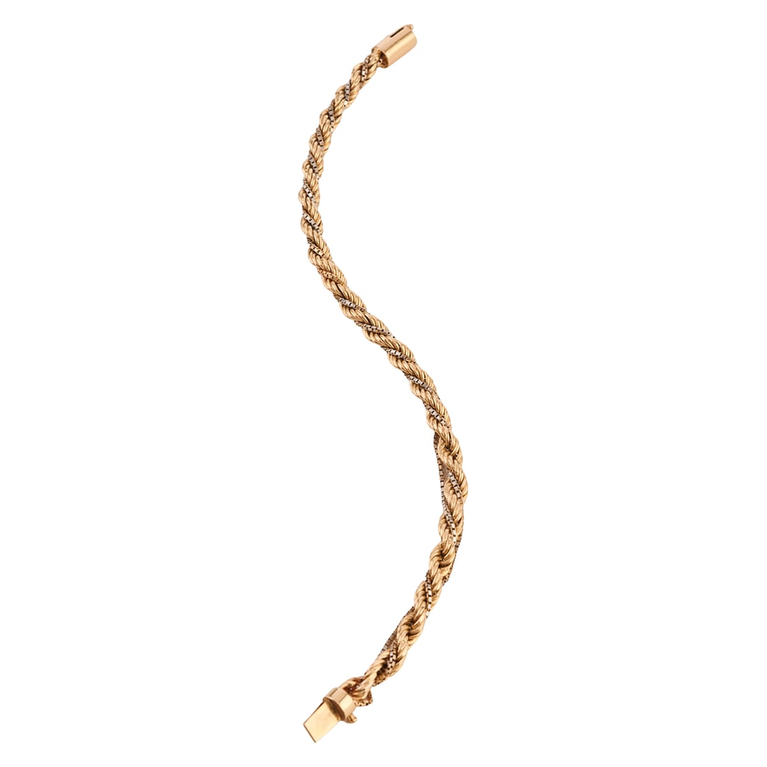 Two 14k Gold Bracelets - 5