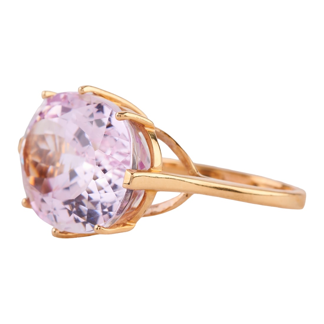 Kunzite, 14k Yellow Gold Ring - 2