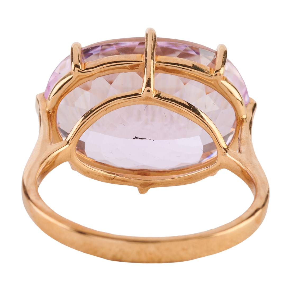 Kunzite, 14k Yellow Gold Ring - 3