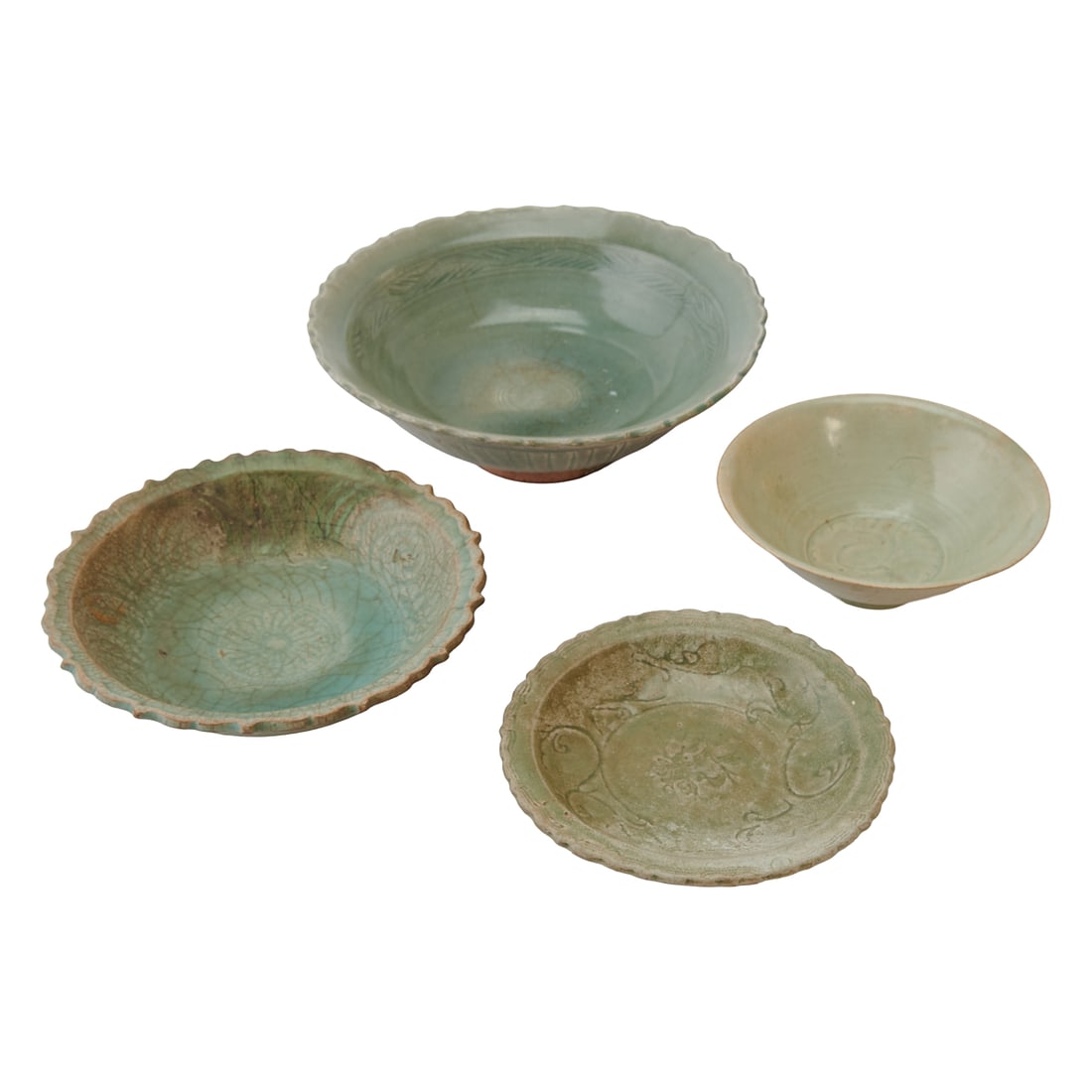 Four Chinese Ming Ceramic Bowls (1 of 5)