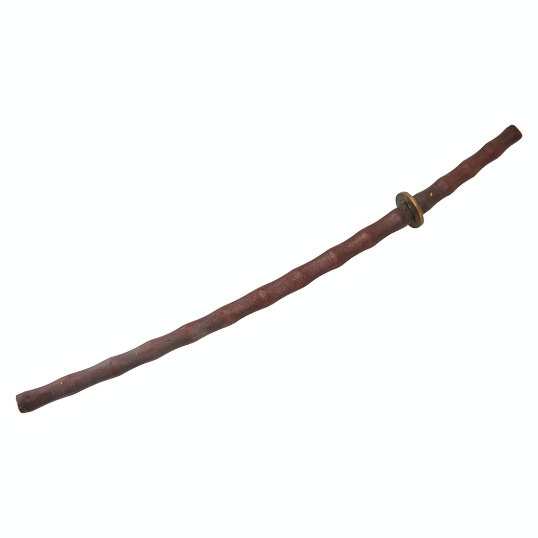 Signed Japanese Katana Sword, Ishii Akifusa, 1927: Japanese Sword, Ishii Akifusa (1909-1993) Made in 1927. {Overall length 39 inches, including scabbard 40 1/2 inches}