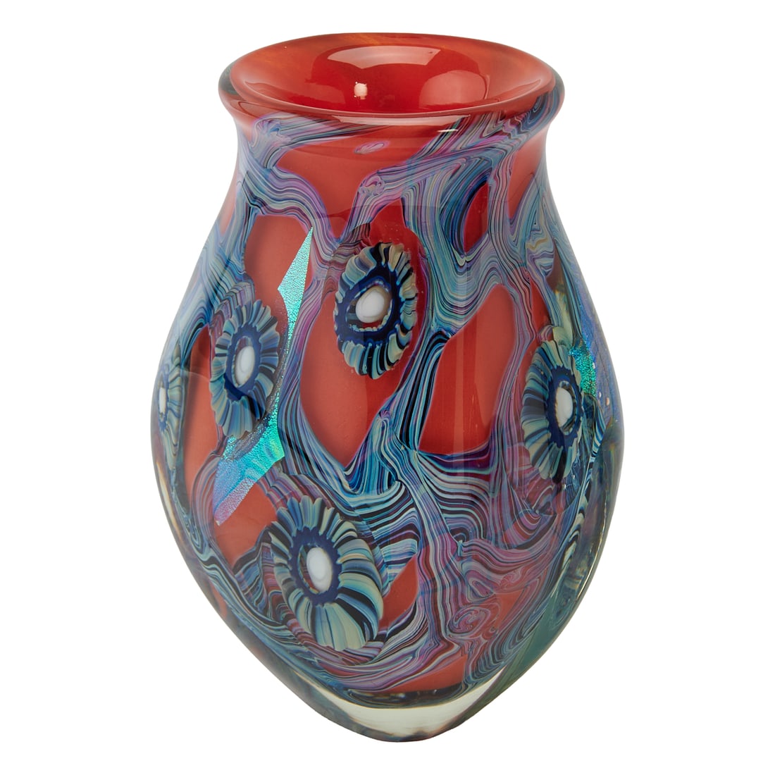 Three Studio Glass Vases - 2