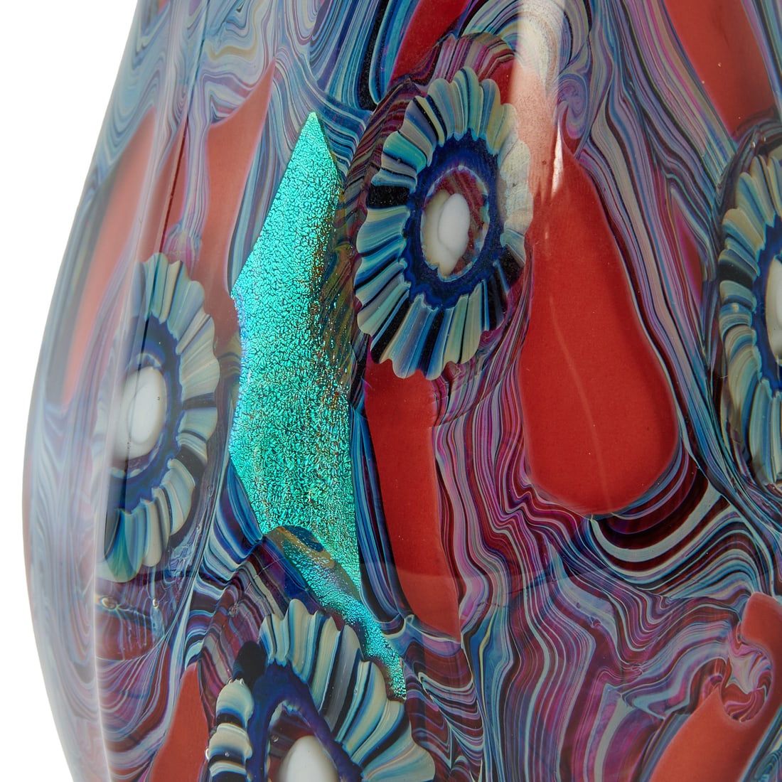 Three Studio Glass Vases - 3