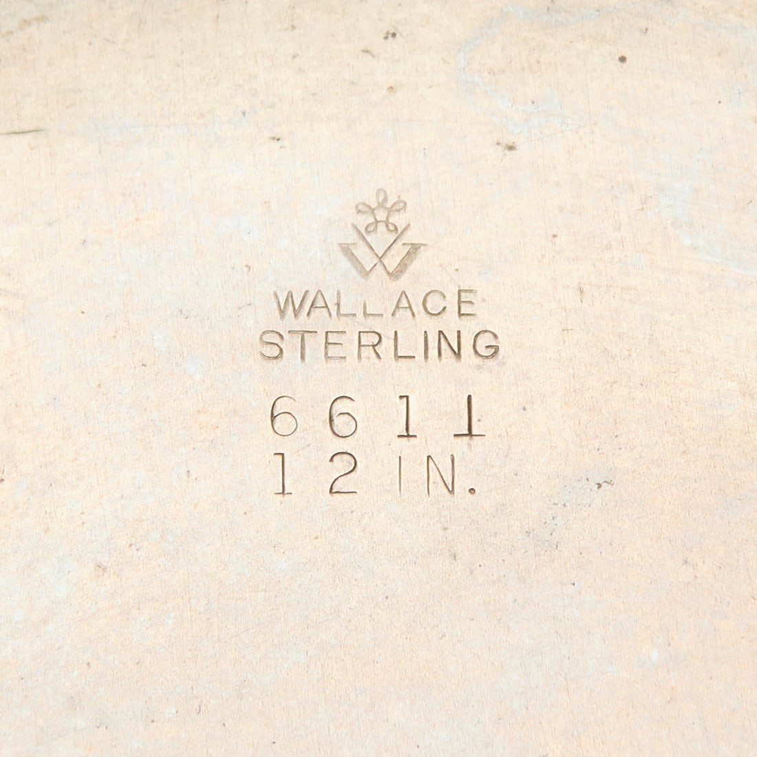 Wallace Sterling Silver Tray - 4