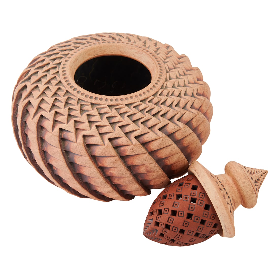 Three Modern Pottery Vessels - 2