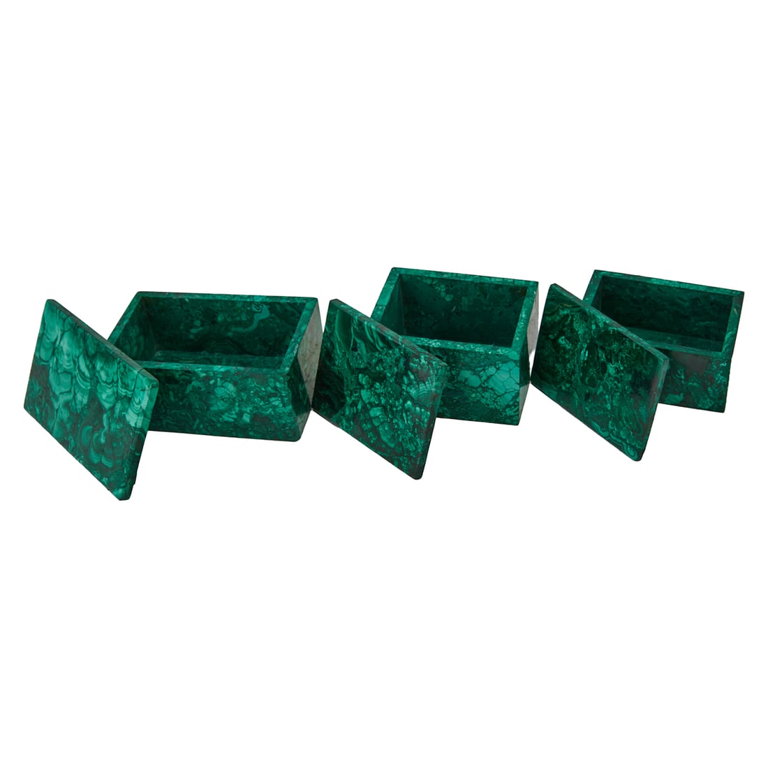 Five Malachite Boxes - 3