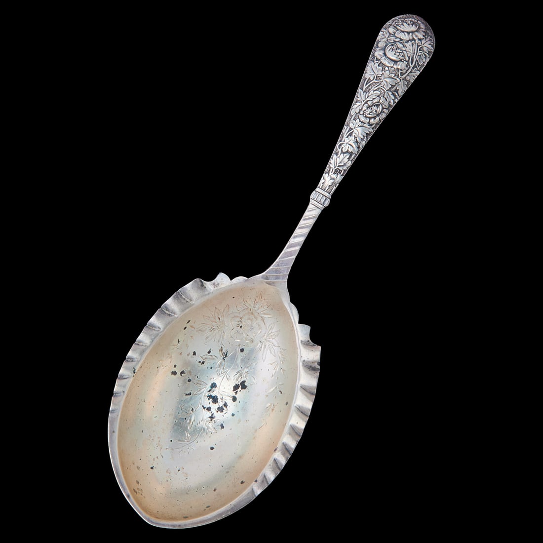 Sterling Silver Table Articles including Gorham Serving Spoon - 3