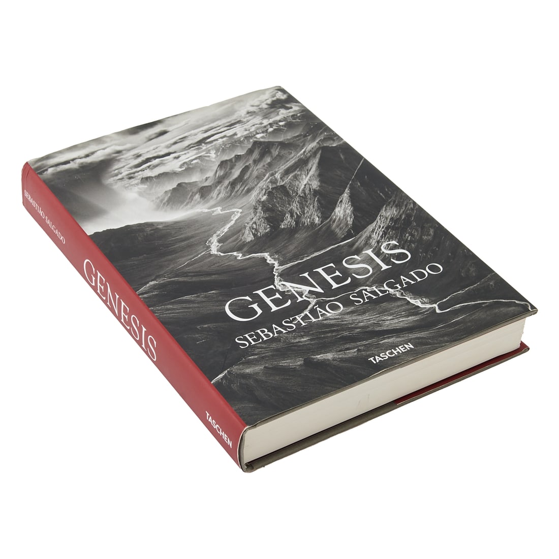 GENESIS by Sebastiáo Salgado Hardbound Book: GENESIS by Sebastiáo Salgado Hardbound Book.; Comprising an extensive bound collection of black and white photographs by;Sebastiáo Salgado, and introductory front matter including
