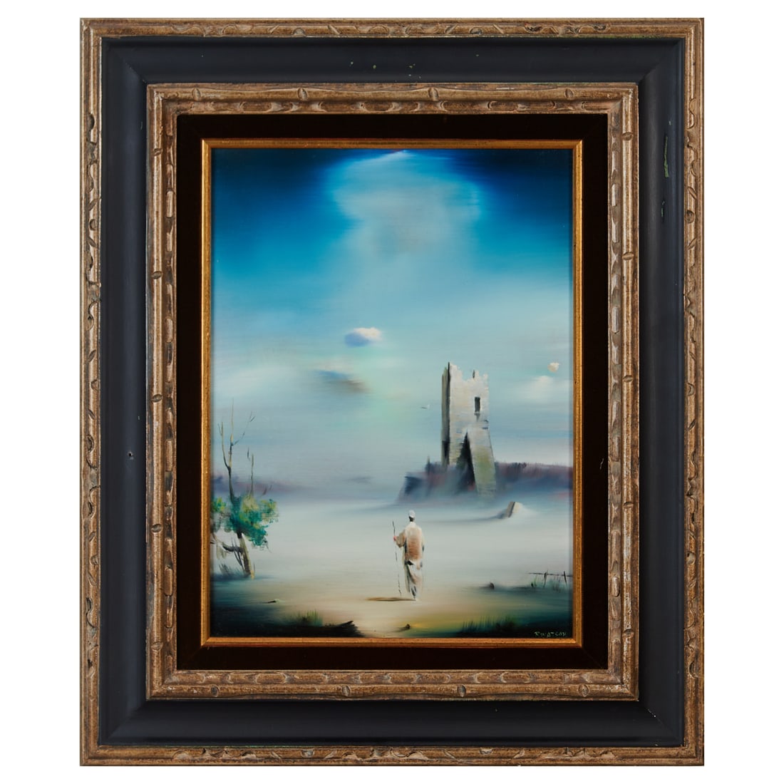 Robert Watson, The Prophet, Oil on Panel - 2