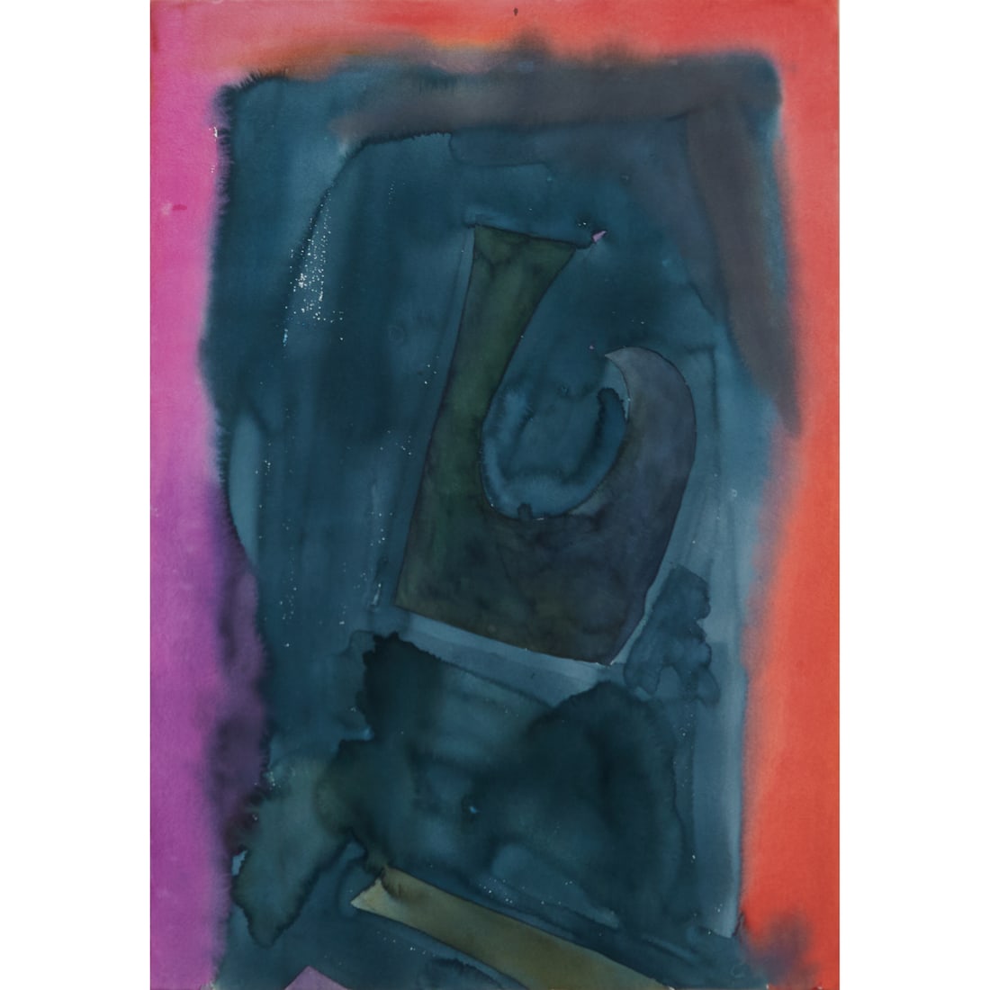 Patrick Humble, Three Abstract Watercolors - 6