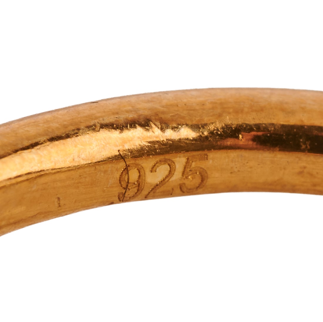 Moonstone, Vermeil Ring - 4