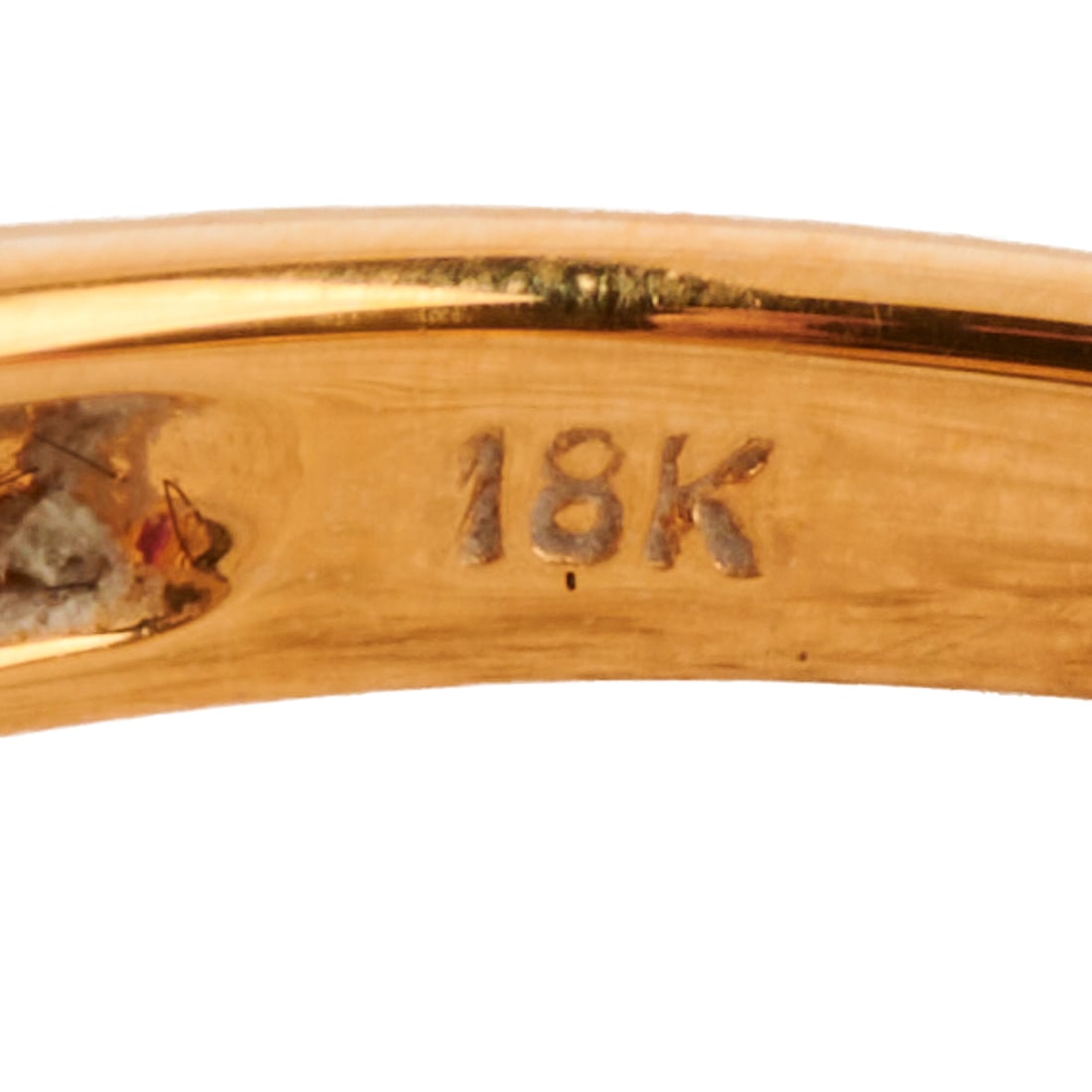 Ruby, Diamond, 18k Yellow Gold Ring - 4