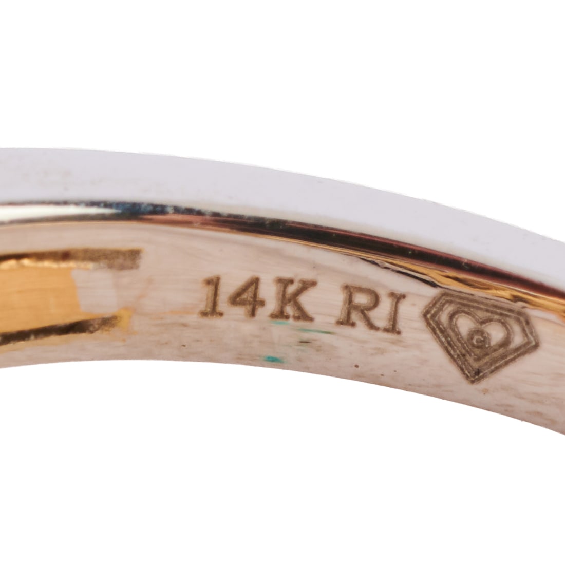 Multicolored Diamond, 14k Gold Ring - 4