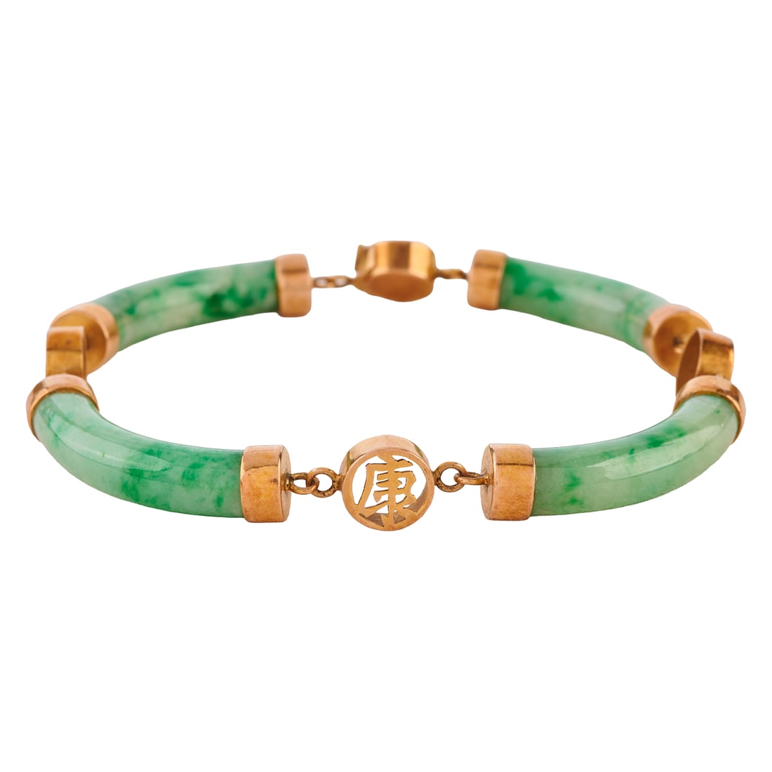 Jade, 14k Yellow Gold Bracelet (1 of 3)