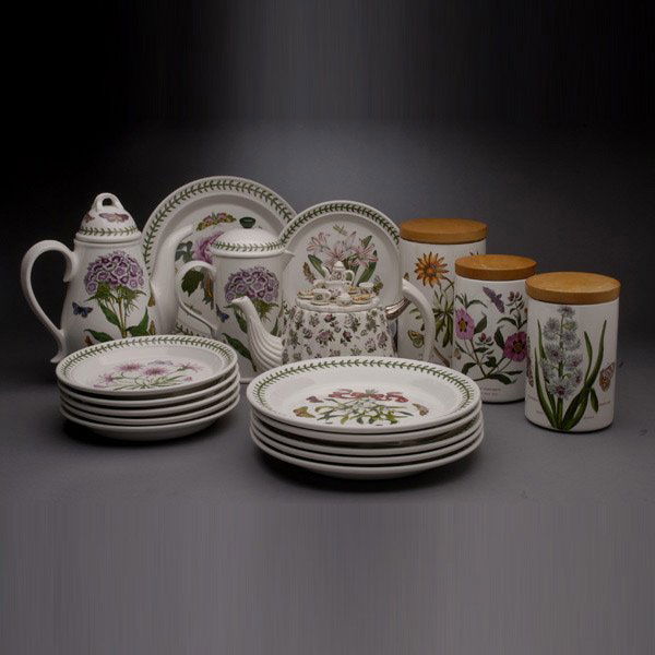 Portmeirion Service "The Botanic Garden" series