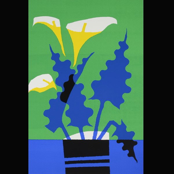 SIDNEY JONAS BUDNICK 8 serigraphs 6 signed: SIDNEY JONAS BUDNICK (American, 1921 - 1994) 8 Serigraphs "Blocked Kick 86/105", "Calla Lilies 97/100" "Kitty Cat 92/115", "Ode to Modigleane 88/97" "Untitled (Still Life)", "Untitled (Woman with Hand