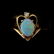MULTI-STONE, DIAMOND, 14K GOLD JEWELRY SUITE. - 2