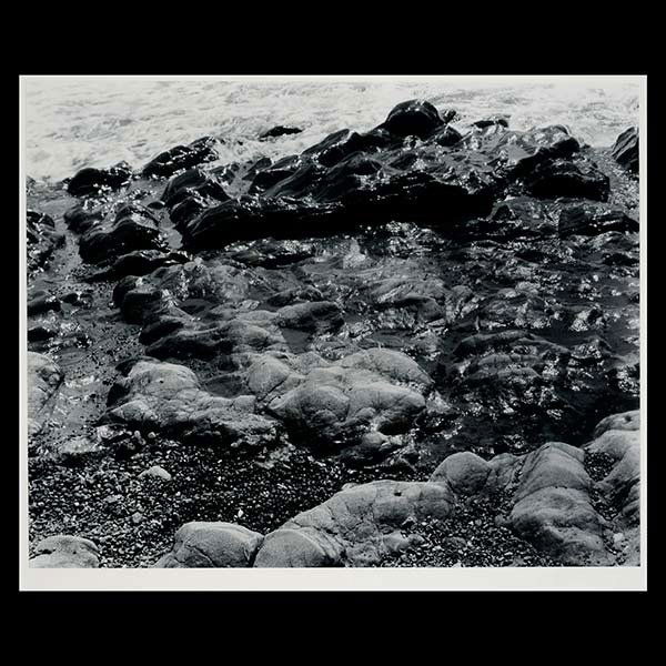 IMOGEN CUNNINGHAM "Pacific Beach" 1957: IMOGEN CUNNINGHAM (Californian, 1883 - 1976) "Pacific Beach 1957" Gelatin silver print. 13 x 10 inches. Trust print: embossed with signature. NOTES: Negative date 1957, printed later.
