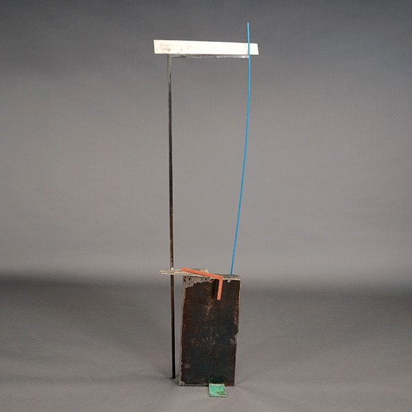 David Bottini Sculpture.: David Bottini Sculpture. Abstract form, modernist, circa 1970s-80s. Measures approxiamately 77 inches in height, 22 inches in width, 6 inches in depth. Bottini's work is currently held in the Laguna A