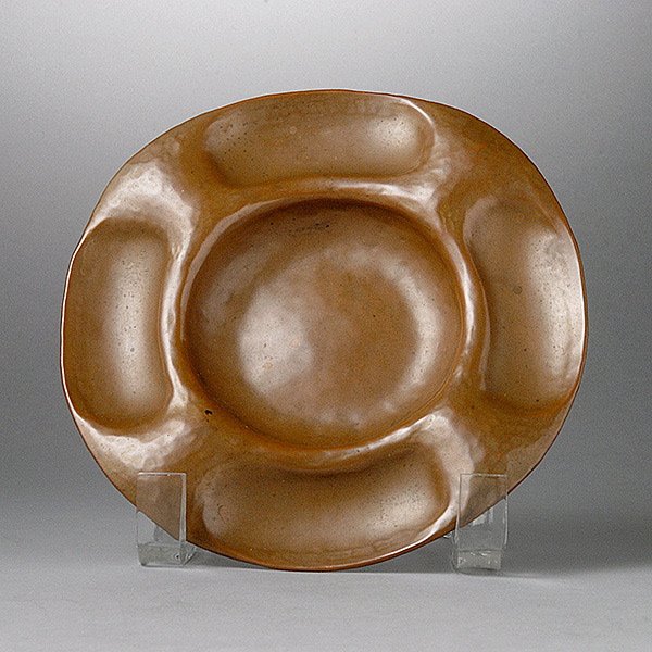 Gustav Stickley Small Copper tray: Gustav Stickley Small Copper tray Length: 6 inches