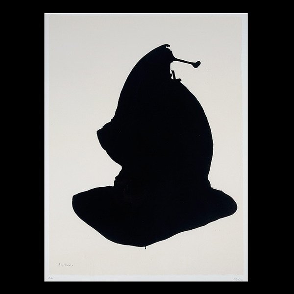 ROBERT MOTHERWELL "African Suite No. 8": ROBERT MOTHERWELL (American 1915 - 1991) African Suite (No. 8) Serigraph on paper Plate: 31 1/2 x 23 1/4 inches / 80 x 59 centimeters Signed lower left: RM Numbered lower right: 29/150Signed in plate 