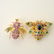 Four Multi-Stone, Diamond, Gold, Metal Brooches. - 2