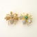 Four Multi-Stone, Diamond, Gold, Metal Brooches. - 3
