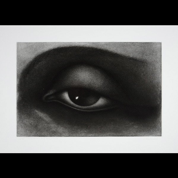 RODOLFO ABULARACH Enigmatico 2 Etching: RODOLFO ABULARACH (Guatemalan b.1933) "Enigmatico No. 2" Mezzotint etching on paper. Sheet: 29 x 21 1/2 inches. Signed, numbered and titled in pencil l/l "11/75 Enigmatico No. 2 N.Y. 6/27/80"