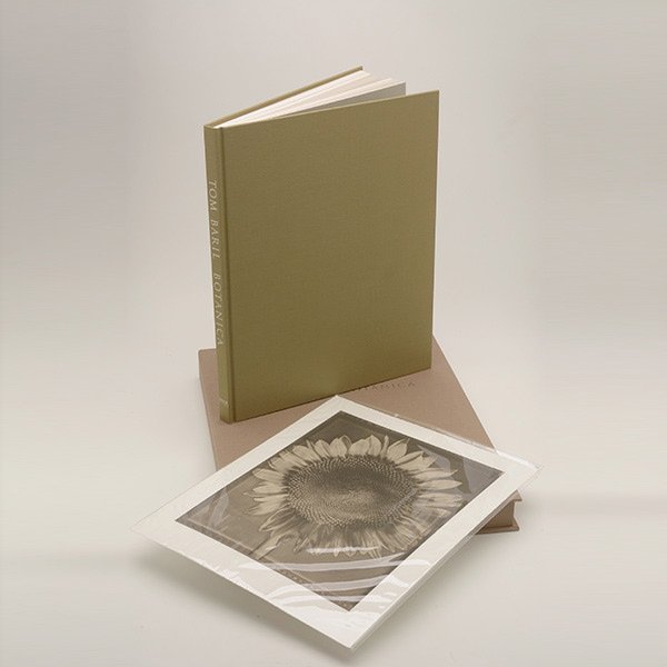 TOM BARIL Botancia Signed print and book: TOM BARIL (American b.1952) Casecover book and print entitled "Botanica". First edition published by Arena Editions 2000. Print signed and numbered in pencil verso "81/100".
