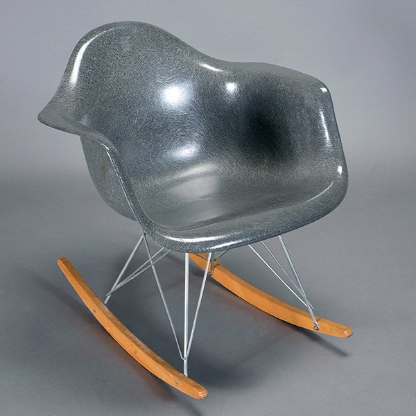 Herman Miller Fiberglass Rocking Chair c. 1959. May 08, 2014 Michaan's Auctions in CA
