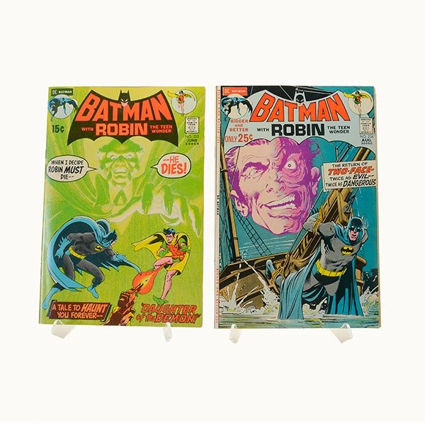 Batman #232, 234, Neal Adams, 1st Ra's Al Ghul, Two: Batman #232 & 234, Neal Adams art, featuring Ra's Al Ghul and Two Face
