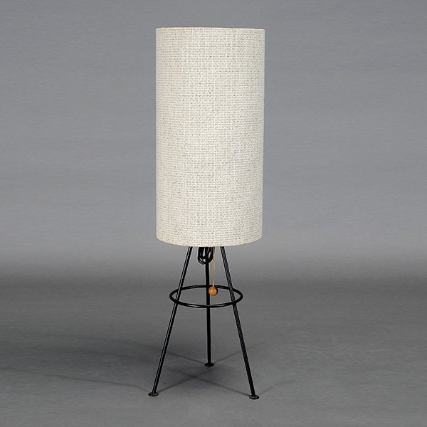 Bill Lam Modernist Standing Lamp.: Bill Lam Modernist Standing Lamp. Height 37 1/2 inches, Diameter 10 1/2 inches.