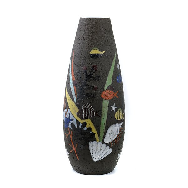Havsflora Vase By Anna Lisa Thomson.: Havsflora Vase By Anna Lisa Thomson. Height 20 1/2 inches.