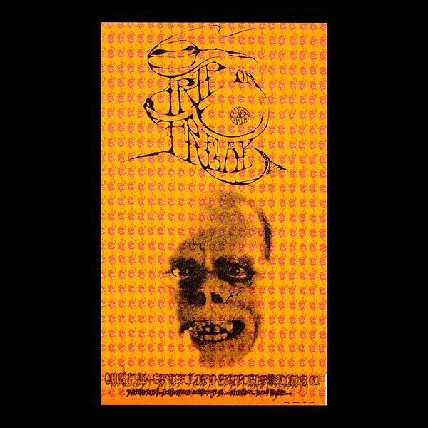 Trip Or Freak Handbill-Grateful Dead W/ Big Brother &: Trip Or Freak Handbill-Grateful Dead, Quicksilver Messenger Service With Big Brother & The Holding Company-Mouse/Kelly & Griffin. Length 7 inches, Width 3 3/4 inches.