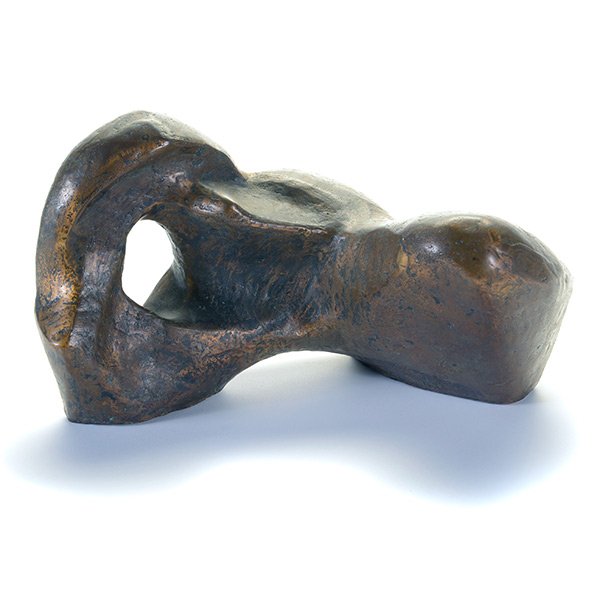Bronze "Nina" California Art: GRACE GOODRICH (American b.1913) "Nina" or "Earthbound" Bronze 12 x 7 x 8 inches. Signed and numbered "1-5 Goodrich".