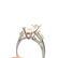 Diamond, Platinum Wedding Ring Set. - 3