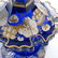 Bohemian Glass Scent Bottle and Three Caddies - 4