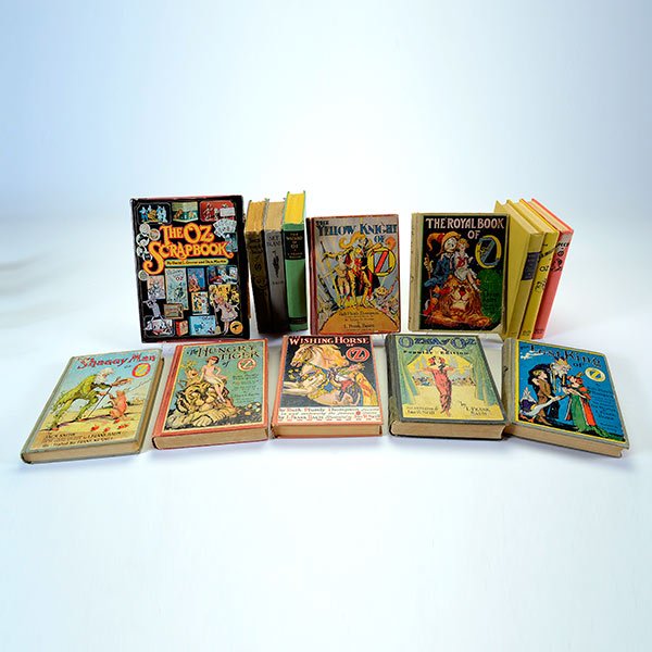 Collection of Wizard of Oz Related Books: Collection of Wizard of Oz Related Books: Including "The New Wizard of Oz", "Ozma of Oz", "The Royal Book of Oz", and "Sky Island" by L. Frank Baum; together with a group of books based upon the writi
