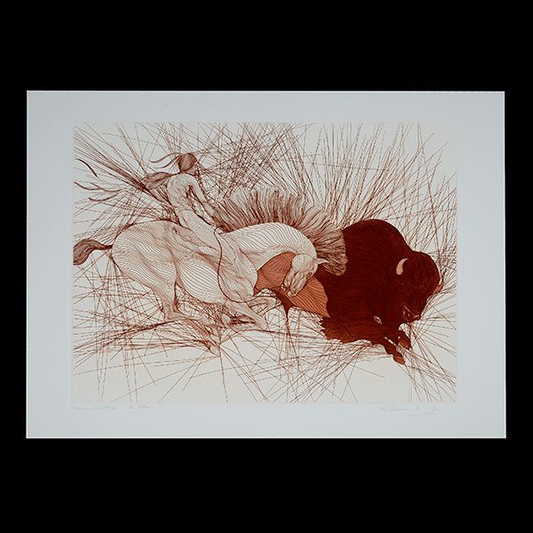 GUILLAUME AZOULAY Group of three etchings: GUILLAUME AZOULAY (Isreal/American b.1949) Group of three sepia toned intaglio etchings entitled "Contraction", numbered 186/300 and signed l/r. "Le Bete" numbered "la preuve de l'artiste"i and signed