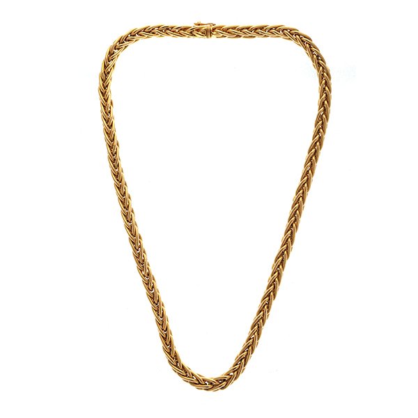 18k Yellow Gold Necklace. (1 of 4)