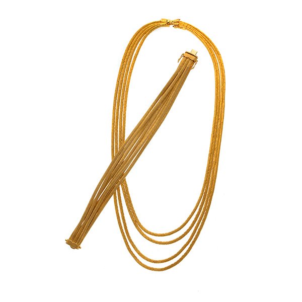 18k Yellow Gold Jewelry Suite. (1 of 4)