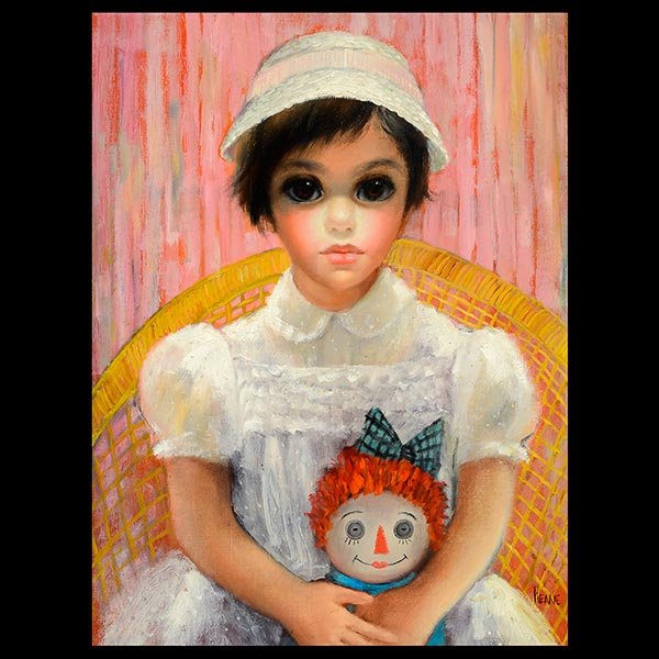 KEANE Oil on canvas (1 of 5)