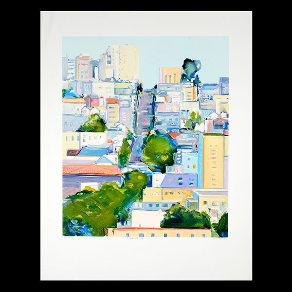 GREGORY KONDOS "Cathedral Hill" Lithograph (1 of 5)