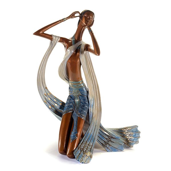 TING SHAO KUANG "Princess of Peacocks" Bronze (1 of 6)