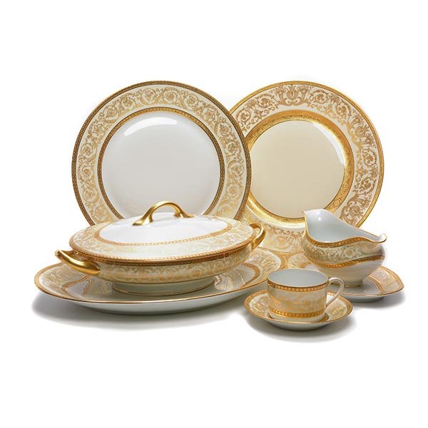 Partial Suite of Limoges Charles Field Porcelain (1 of 5)